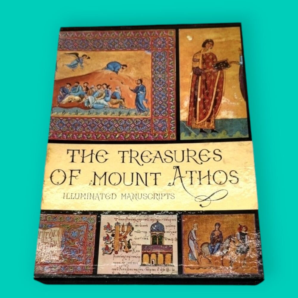 The Treasures of Mount Athos Illuminated Manuscripts Volume 1 (Jacket Slipcase)